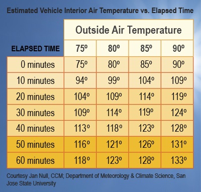 Heatstroke Chart
